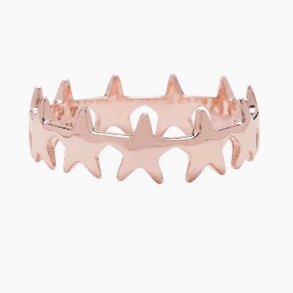 rose gold puravida star ring